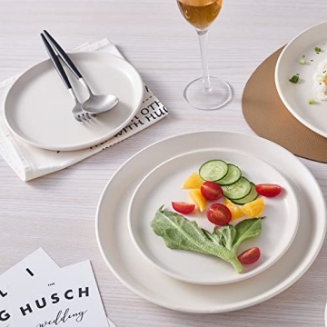 Stone Lain Jules Modern Stoneware Dinnerware Set for 4