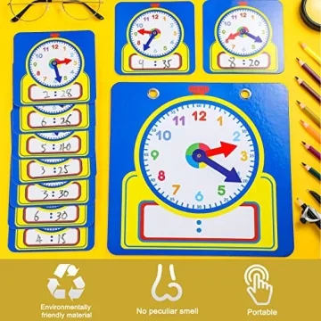 Junkin Teaching Clock Kit for Fun Time Learning