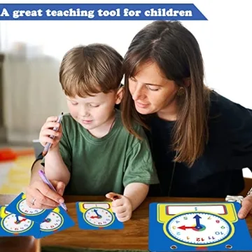 Junkin Teaching Clock Kit for Fun Time Learning