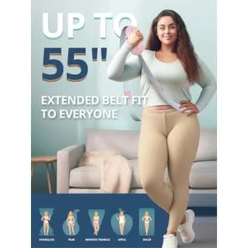 Slimpal Heating Pad for Period Cramps, FSA HSA Eligible, Portable Heat Pad for Menstrual Pain Relief, Electric Cordless Heating Belt for Back, Belly, Stomach, Gifts for Her Women Girl Wife, Pink