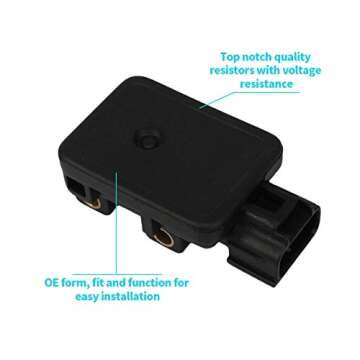 TAMKKEN MAP Sensor for Jeep Dodge Performance Upgrade