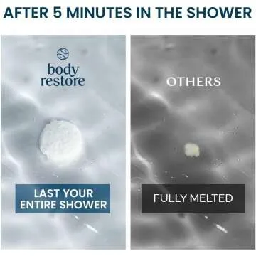 Body Restore Shower Steamers - 15 Pack for Relaxation