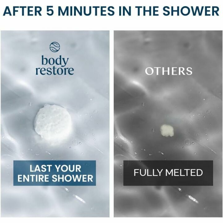 Body Restore Shower Steamers - 15 Pack for Relaxation