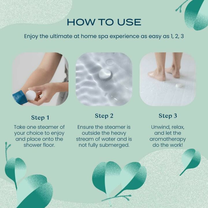 Body Restore Shower Steamers - 15 Pack for Relaxation