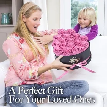 GLAMOUR BOUTIQUE 16-Piece Preserved Rose Gift Box