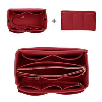 ZTUJO Purse Organizer Insert for Effortless Handbag Organization