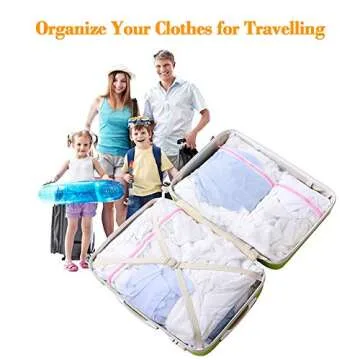 LEARJA Delicates Laundry Bags, Mesh Laundry Bag, Washing Machine Bag for Underwear, Lingerie, Bra, Pantyhose, Sock, Shoe, Travel Storage Organize Bags(5 Pack)