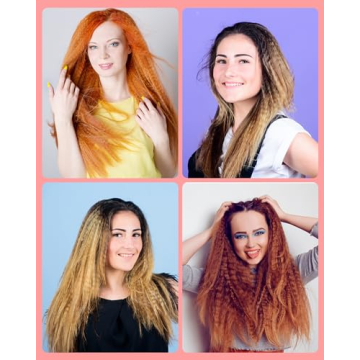 Dmriektu Hair Crimper - Fluffy Styles & Volume Styling Tool