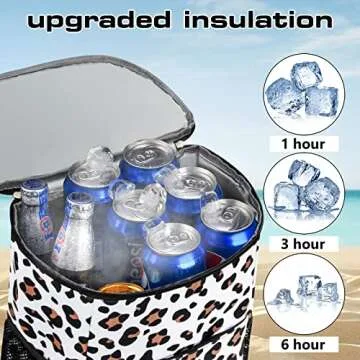 Wolka Cooler Backpack 30 Cans,Portable Backpack Coolers Insulated Leak Proof,Waterproof Soft Sided Cooler Bag for Travel,Beach,Camping,Picnic,Lunch Backpack for Women