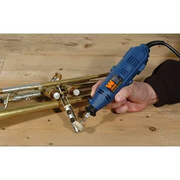 WEN 2307 Variable Speed Rotary Tool Kit with 100-Piece Accessories,Blue,Medium