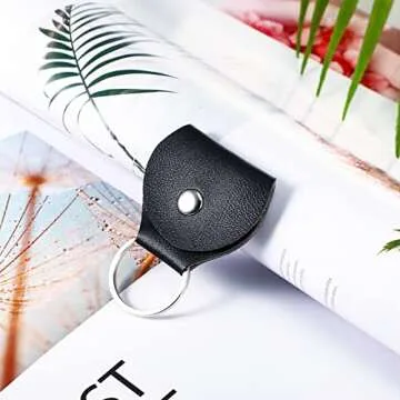 Sureio Pocket Hug Token Long Distance Relationship Keepsake Stainless Steel Double Sided Inspirational Gift with Keychain