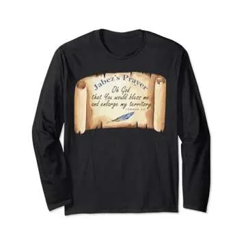 Sassy Granny Myra Carol "Jabez Prayer" Long Sleeve T-Shirt