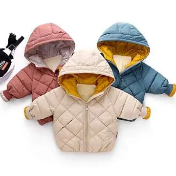 Curipeer Warm Winter Jacket for Toddlers 2T