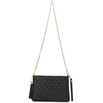 Stylish Lola Mae Women's Quilted Wristlet Handbags