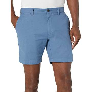Slim-Fit 7" Lightweight Comfort Stretch Oxford Shorts
