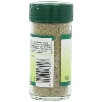 Frontier Seasoning Blends, Salt-Free Lemon Pepper, 2.08-Ounce Bottle