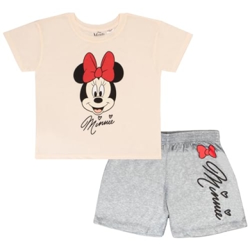 Disney Lilo and Stitch Girls Boxy Shirt and Short Sets for Kids - Stylish and Comfy! 3-10 Years