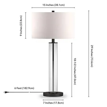 Harlow 29" Tall Elegant Table Lamp for Any Room
