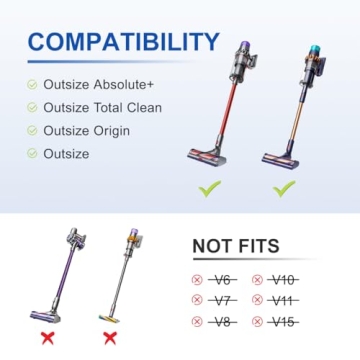 LANMU Trigger Lock for Dyson Outsize Vacuums - Hands-Free Cleaning