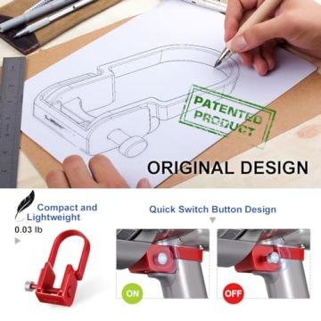 LANMU Trigger Lock for Dyson Outsize Vacuums - Hands-Free Cleaning