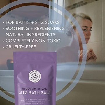 Healing Postpartum Sitz Bath Salt for New Moms 10 Oz