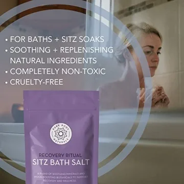 Healing Postpartum Sitz Bath Salt for New Moms 10 Oz