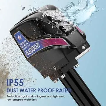 Premium 5500 lbs Electric Trailer Jack - Weatherproof & Durable