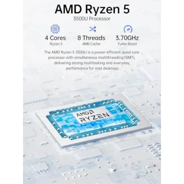 GMKtec G10 Mini PC with Ryzen 5 and 16GB RAM