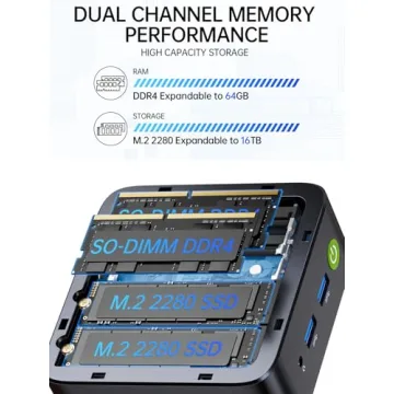 GMKtec G10 Mini PC with Ryzen 5 and 16GB RAM