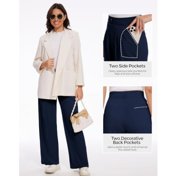 Stylish M MOTEEPI Women's Dress Pants for Business Casual Wear