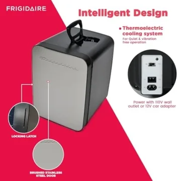 Frigidaire 10-Liter Mini Fridge - Portable, Stylish & Efficient