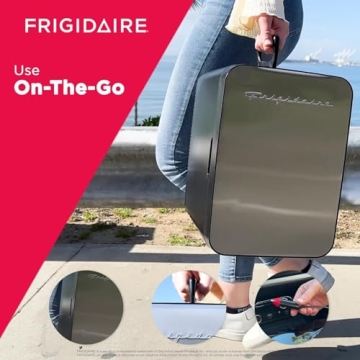 Frigidaire 10-Liter Mini Fridge - Portable, Stylish & Efficient