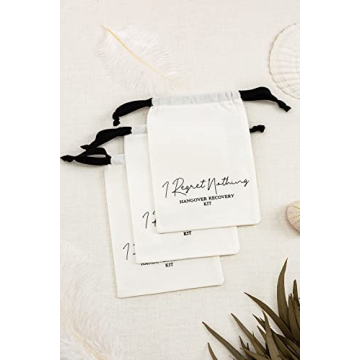 Hangover Kit Bags 10 Pack for Parties and Weddings