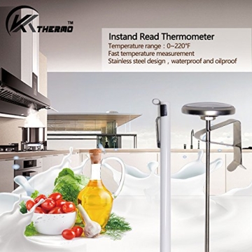 Buy KT THERMO Instant Read Dial Thermometer for Accurate Cooking