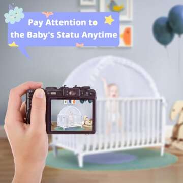 gumkeg Baby Crib Tent - Safe & Easy Installation for Parents