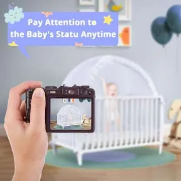 gumkeg Baby Crib Tent - Safe & Easy Installation for Parents