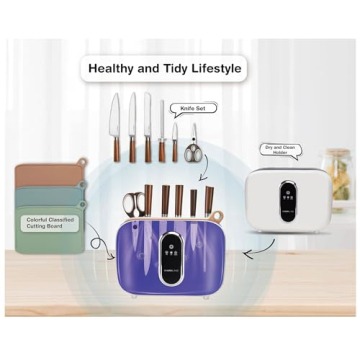 Smart Cutting Board and Knife Set for Efficient Cooking