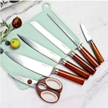 Smart Cutting Board and Knife Set for Efficient Cooking