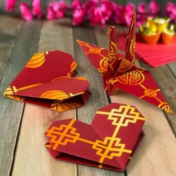 Haooryx 60pcs Double-Sided Chinese New Year Paper Set