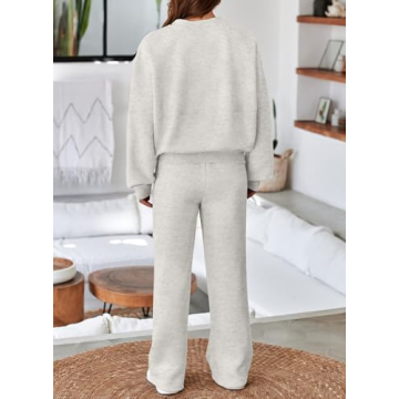 Aleumdr Women's Fleece Tracksuit for Cozy Winter Style