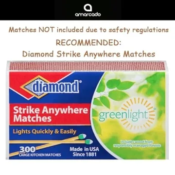 Amarcado Decorative Match Holder Set for Modern Homes