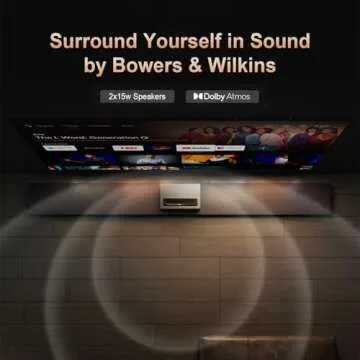 Formovie Theater Ultra Short Throw 4K Laser Projector | Triple Laser Projector with Dolby Vision & Built-In Speakers | The Top UST Projector at ProjectorCentral's 2022 & 2023 Laser TV Showdown