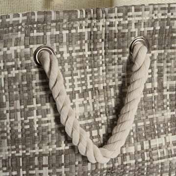 DII Woven Paper Storage Basket or Bin, Collapsible & Convenient Home Organization Solution for Offic...