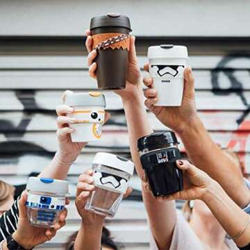 KeepCup R2D2B08 Reusable Coffee Cup - Eco-Friendly Star Wars Gift