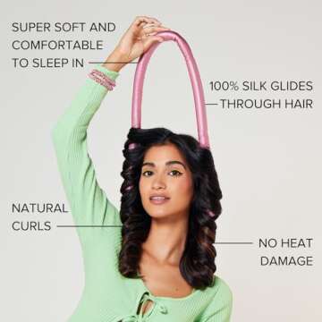 SILKE Heatless Hair Curlers: Luxurious Overnight Curls