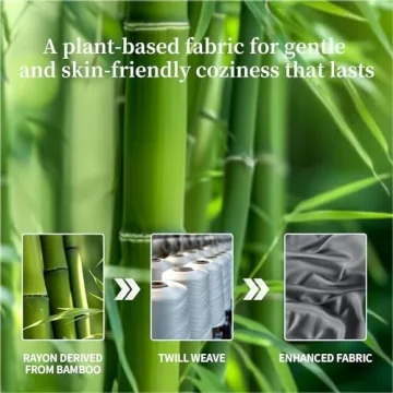 Shilucheng Bamboo Cooling Sheets - 4pc Queen Set