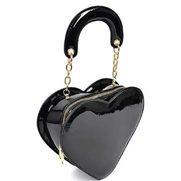 Trendeology Heart Shape Crossbody Bag for Women