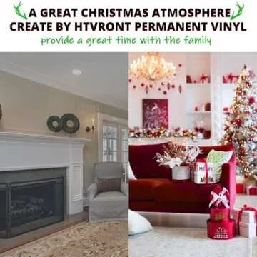 HTVRONT Buffalo Plaid Permanent Vinyl for Cricut Machines