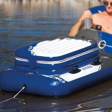 Intex Mega Chill II 72 Can Inflatable Cooler Float