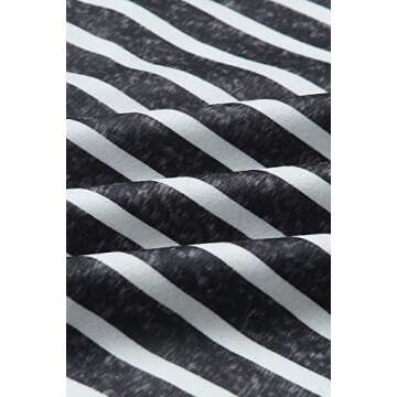 Alelly Women's Summer Jumpsuits Striped Tie Back Sleeveless Backless Wide Long Pants Rompers